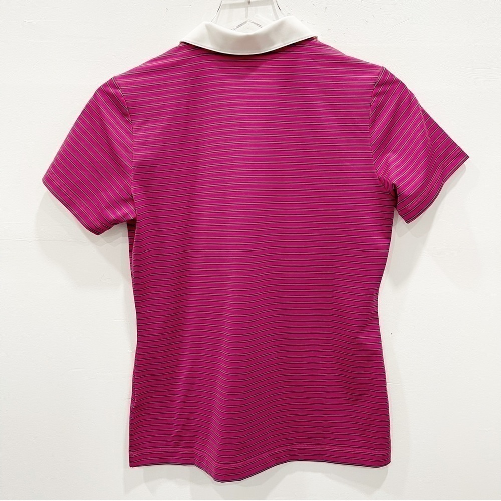 Nike Golf Tour Performance Polo Shirt Dri-Fit Striped Size Small - Picture 2 of 6